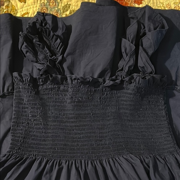 Hill House Navy Blue Sleeveless Dress - Picture 3 of 3